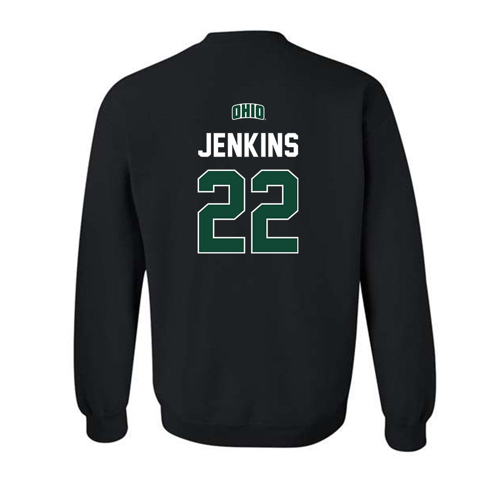 Ohio - NCAA Football : Brandon Jenkins - Sports Shersey Crewneck Sweatshirt-1