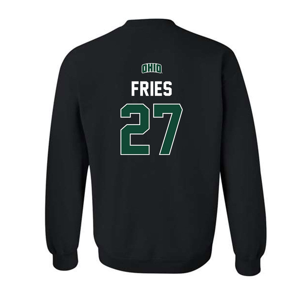 Ohio - NCAA Football : Jack Fries - Sports Shersey Crewneck Sweatshirt-1