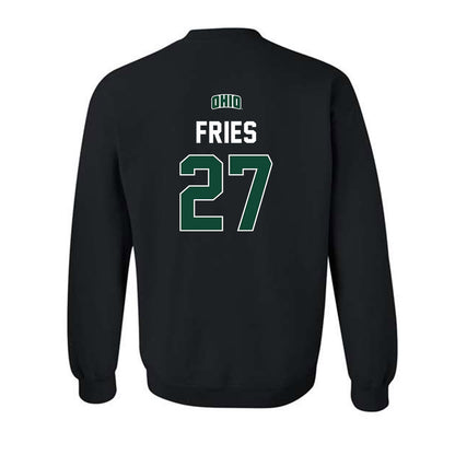 Ohio - NCAA Football : Jack Fries - Sports Shersey Crewneck Sweatshirt-1