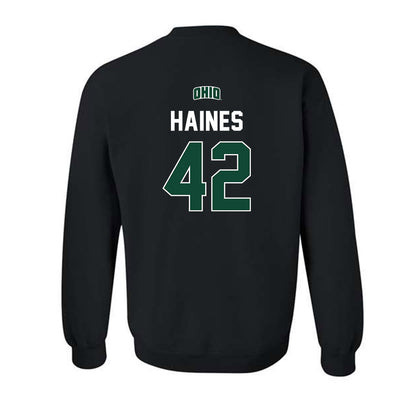 Ohio - NCAA Football : Magnus Haines - Sports Shersey Crewneck Sweatshirt-1
