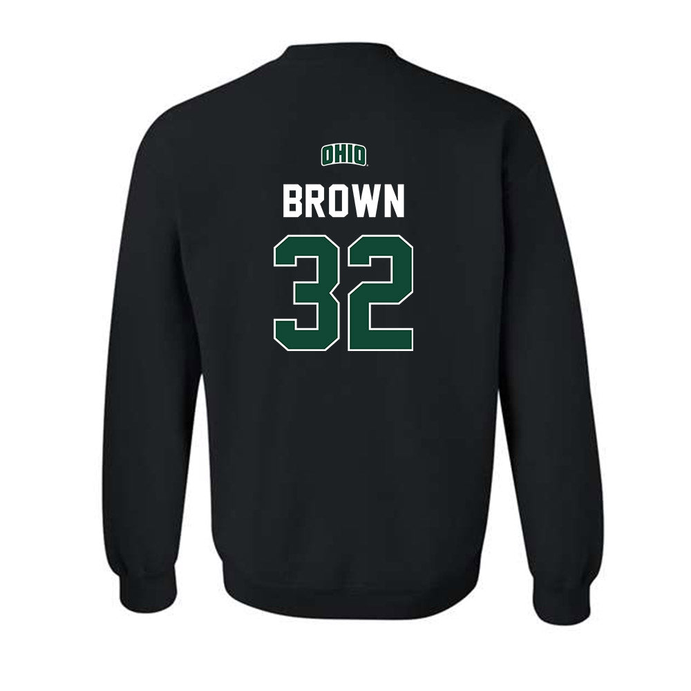 Ohio - NCAA Football : Alex Brown - Sports Shersey Crewneck Sweatshirt-1
