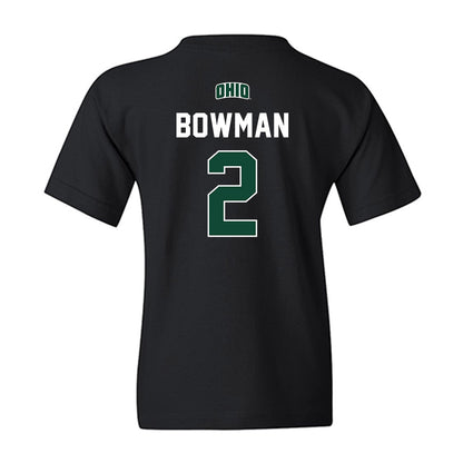 Ohio - NCAA Football : Preston Bowman - Sports Shersey Youth T-Shirt-1