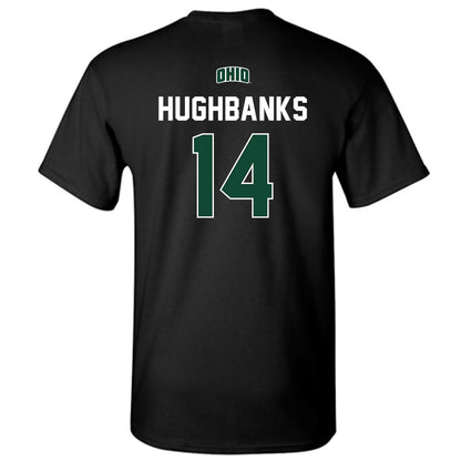 Ohio - NCAA Football : Marcus Hughbanks - Sports Shersey T-Shirt-1