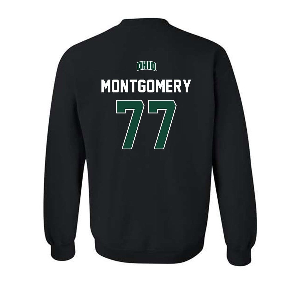 Ohio - NCAA Football : Mike Montgomery - Sports Shersey Crewneck Sweatshirt-1