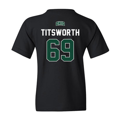Ohio - NCAA Football Legends : Parker Titsworth - Sports Shersey Youth T-Shirt-1