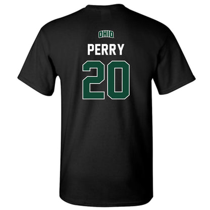 Ohio - NCAA Football : Rashad Perry - Sports Shersey T-Shirt-1