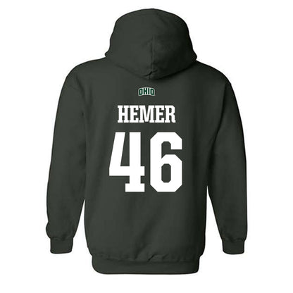Ohio - NCAA Football : Nick Hemer - Sports Shersey Hooded Sweatshirt-1