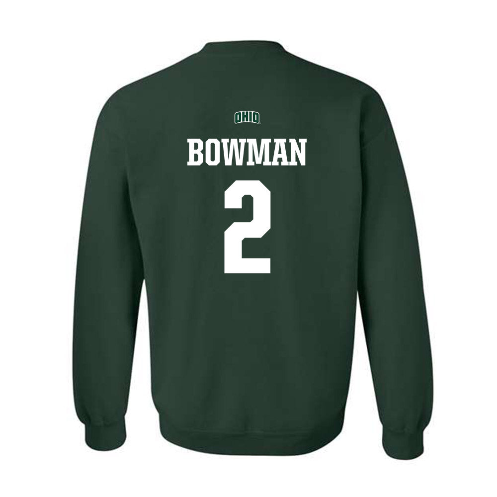Ohio - NCAA Football : Preston Bowman - Sports Shersey Crewneck Sweatshirt-1