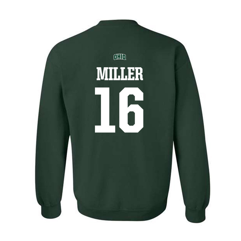 Ohio - NCAA Football : Ryan Miller - Sports Shersey Crewneck Sweatshirt-1