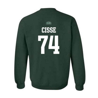 Ohio - NCAA Football : Tigana Cisse - Sports Shersey Crewneck Sweatshirt-1