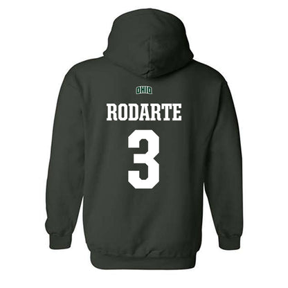 Ohio - NCAA Football : Max Rodarte - Sports Shersey Hooded Sweatshirt-1