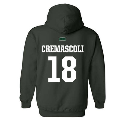 Ohio - NCAA Football : Miles Cremascoli - Sports Shersey Hooded Sweatshirt-1