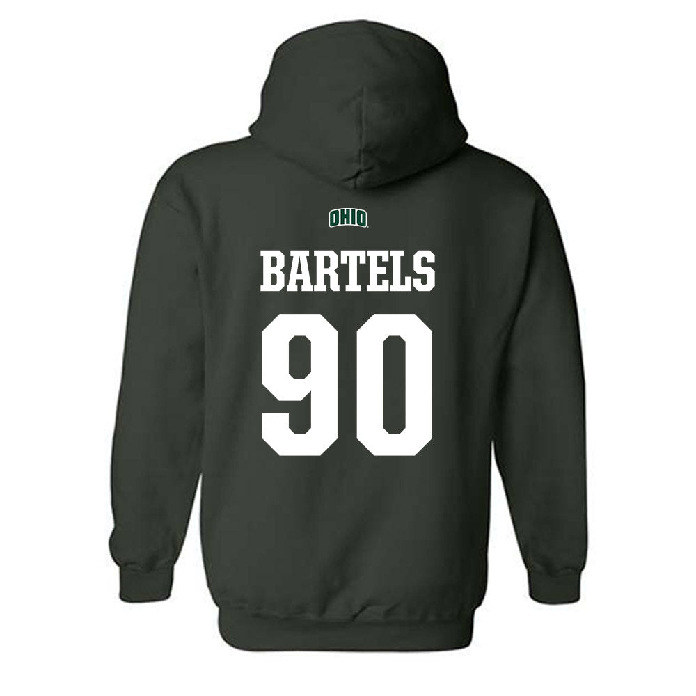 Ohio - NCAA Football : Kolten Bartels - Sports Shersey Hooded Sweatshirt-1