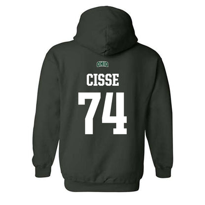 Ohio - NCAA Football : Tigana Cisse - Sports Shersey Hooded Sweatshirt-1