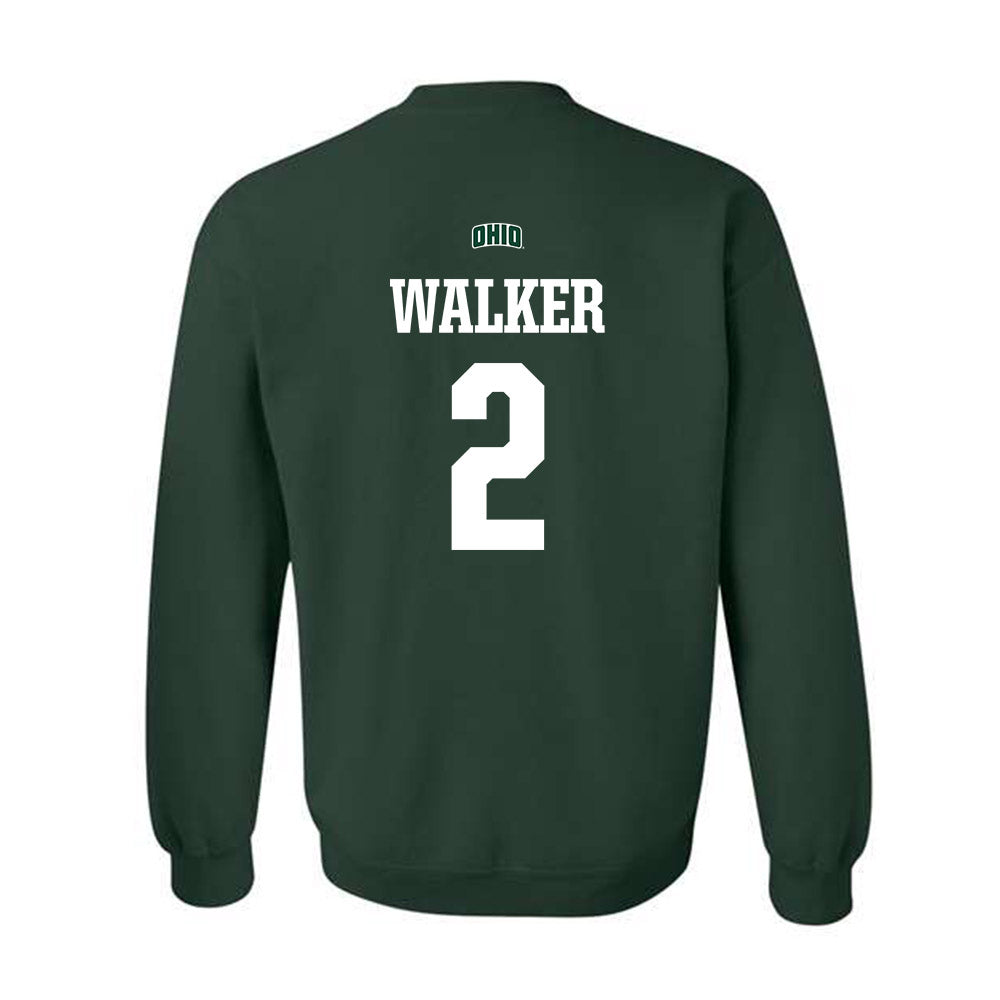 Ohio - NCAA Football : DJ Walker - Sports Shersey Crewneck Sweatshirt-1