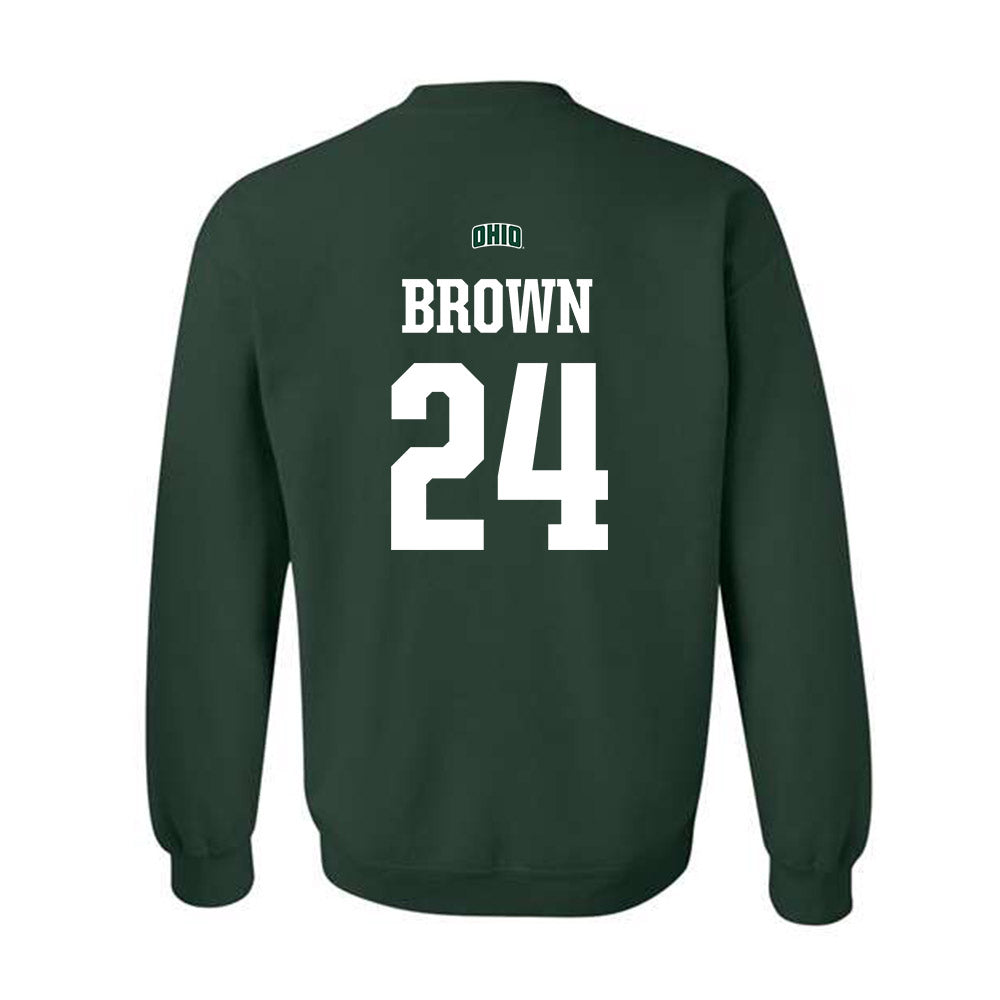 Ohio - NCAA Football : Irving Brown - Sports Shersey Crewneck Sweatshirt-1