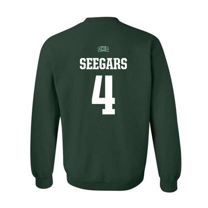 Ohio - NCAA Football : Kaci Seegars - Sports Shersey Crewneck Sweatshirt-1