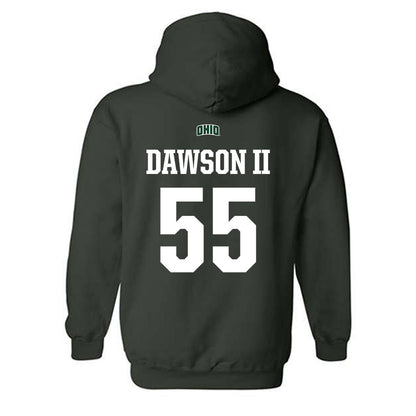 Ohio - NCAA Football : CJ Dawson II - Sports Shersey Hooded Sweatshirt-1