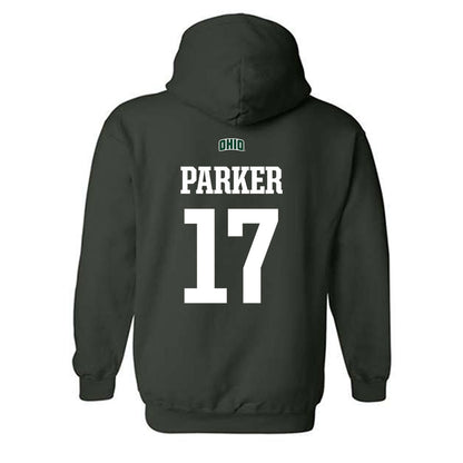 Ohio - NCAA Football : Blake Parker - Sports Shersey Hooded Sweatshirt-1