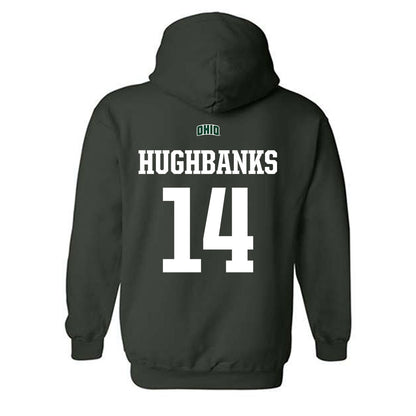 Ohio - NCAA Football : Marcus Hughbanks - Sports Shersey Hooded Sweatshirt-1