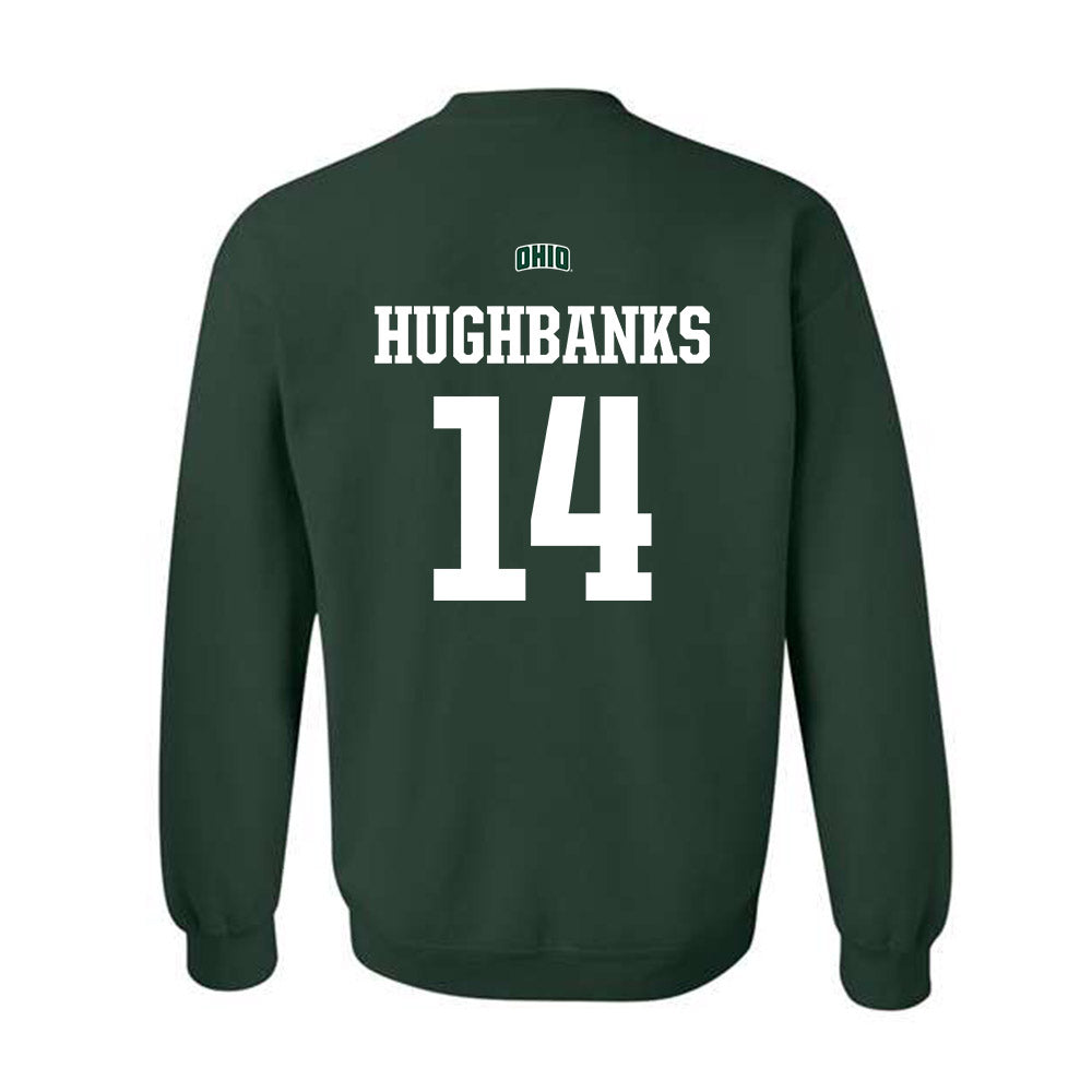 Ohio - NCAA Football : Marcus Hughbanks - Sports Shersey Crewneck Sweatshirt-1