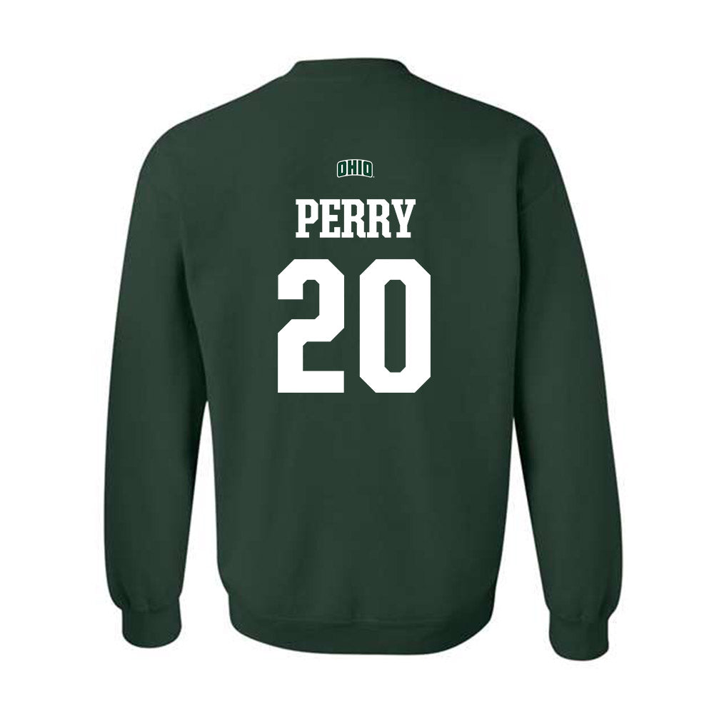 Ohio - NCAA Football : Rashad Perry - Sports Shersey Crewneck Sweatshirt-1