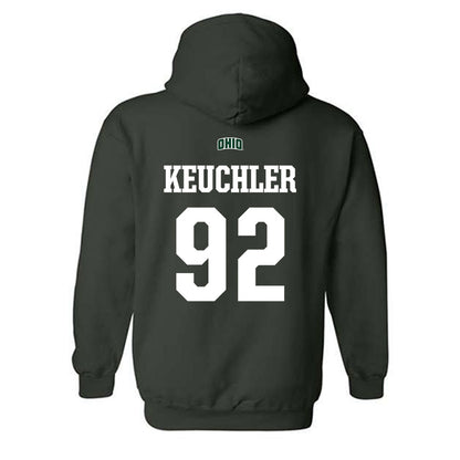 Ohio - NCAA Football : RJ Keuchler - Sports Shersey Hooded Sweatshirt-1