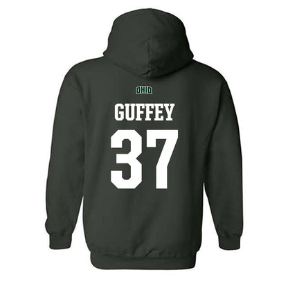 Ohio - NCAA Football : Blake Guffey - Sports Shersey Hooded Sweatshirt-1