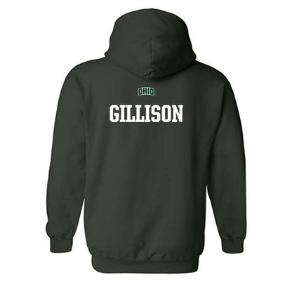 Ohio - NCAA Football : Tyler Gillison - Sports Shersey Hooded Sweatshirt-1