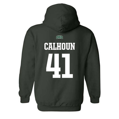 Ohio - NCAA Football : Keishaun Calhoun - Sports Shersey Hooded Sweatshirt-1