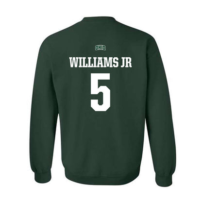 Ohio - NCAA Football : Adonis Williams Jr - Sports Shersey Crewneck Sweatshirt-1