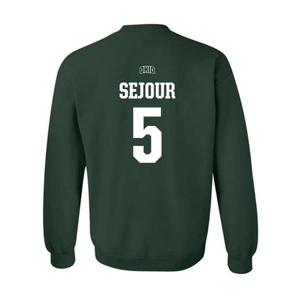 Ohio - NCAA Football : Kelly Sejour - Sports Shersey Crewneck Sweatshirt-1