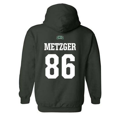 Ohio - NCAA Football : Andrew Metzger - Sports Shersey Hooded Sweatshirt-1