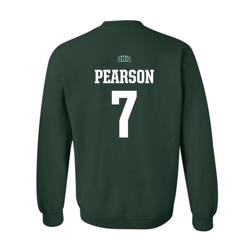 Ohio - NCAA Football : Tank Pearson - Sports Shersey Crewneck Sweatshirt-1