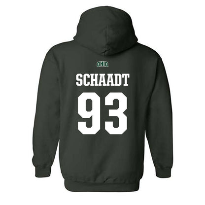 Ohio - NCAA Football : Owen Schaadt - Sports Shersey Hooded Sweatshirt-1