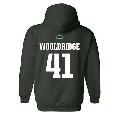 Ohio - NCAA Football : Colin Wooldridge - Sports Shersey Hooded Sweatshirt-1