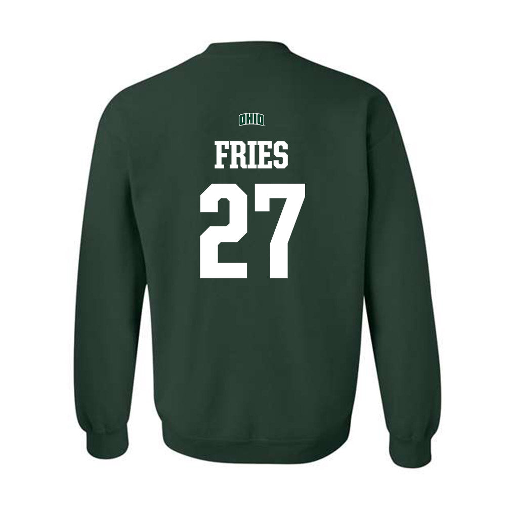 Ohio - NCAA Football : Jack Fries - Sports Shersey Crewneck Sweatshirt-1