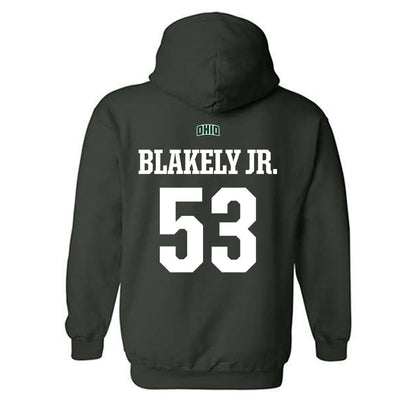 Ohio - NCAA Football : Lance Blakely Jr. - Sports Shersey Hooded Sweatshirt-1