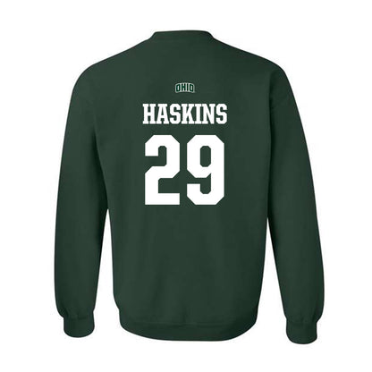Ohio - NCAA Football : JT Haskins - Sports Shersey Crewneck Sweatshirt-1