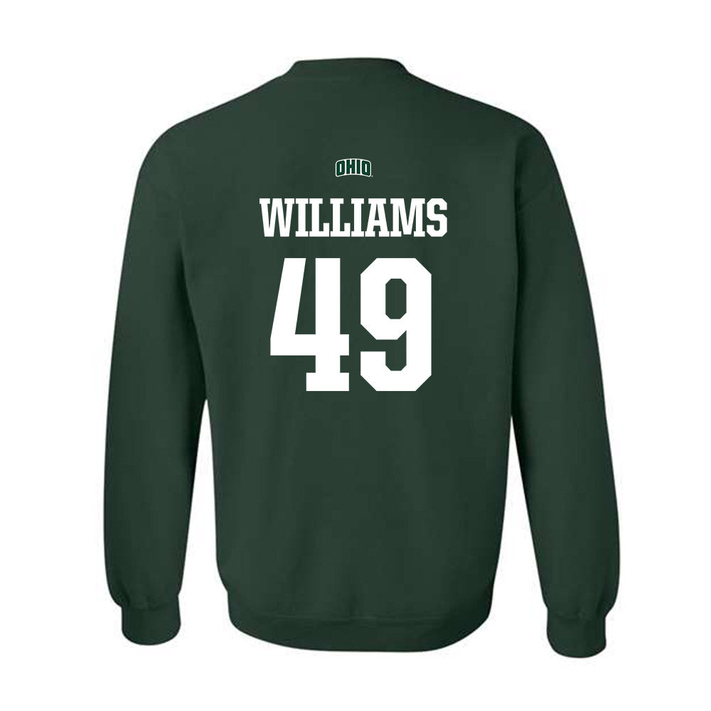 Ohio - NCAA Football : Xavier Williams - Sports Shersey Crewneck Sweatshirt-1