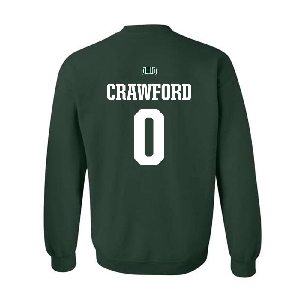 Ohio - NCAA Football : Delaney Crawford - Sports Shersey Crewneck Sweatshirt-1