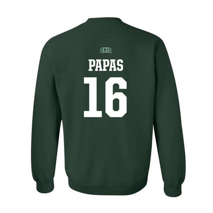 Ohio - NCAA Football : Matthew Papas - Sports Shersey Crewneck Sweatshirt-1