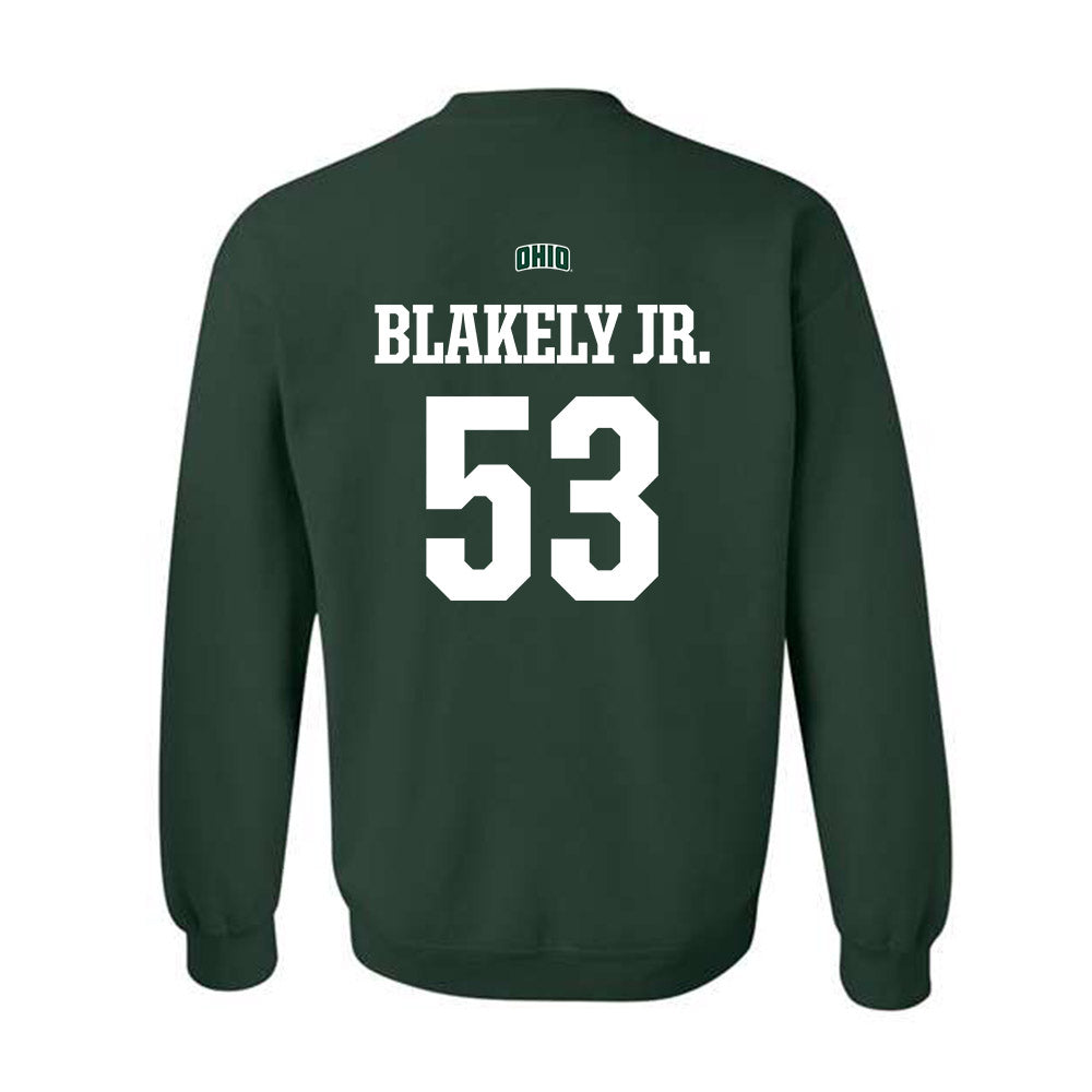 Ohio - NCAA Football : Lance Blakely Jr. - Sports Shersey Crewneck Sweatshirt-1