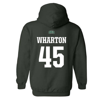 Ohio - NCAA Football : Brady Wharton - Sports Shersey Hooded Sweatshirt-1