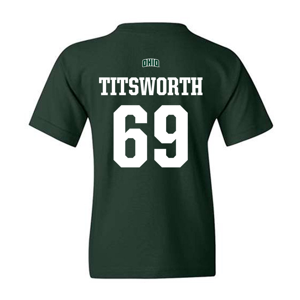 Ohio - NCAA Football Legends : Parker Titsworth - Sports Shersey Youth T-Shirt-1