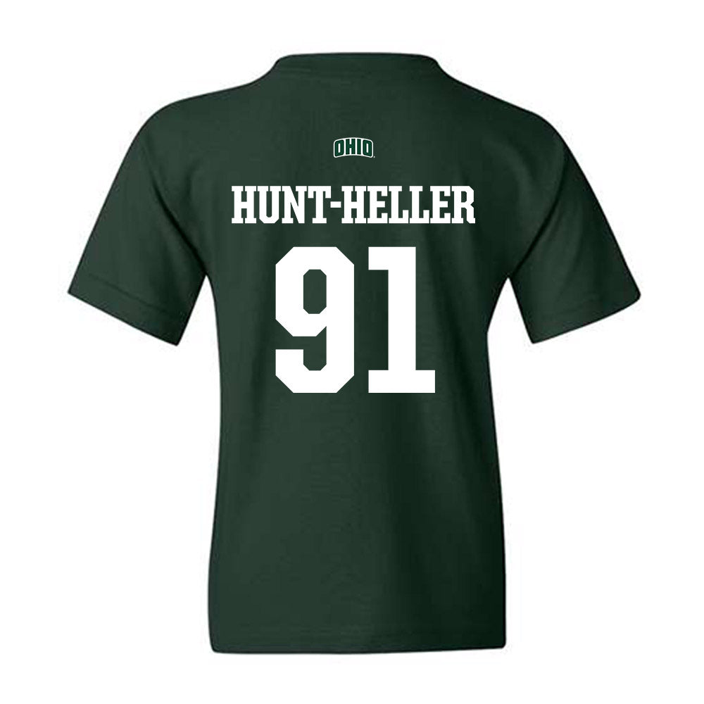 Ohio - NCAA Football : Nate Hunt-Heller - Sports Shersey Youth T-Shirt-1