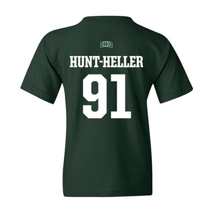 Ohio - NCAA Football : Nate Hunt-Heller - Sports Shersey Youth T-Shirt-1
