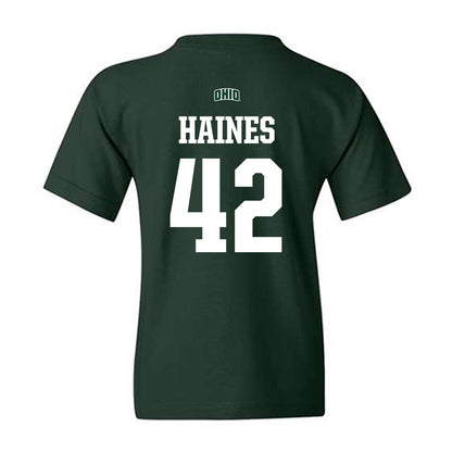 Ohio - NCAA Football : Magnus Haines - Sports Shersey Youth T-Shirt-1
