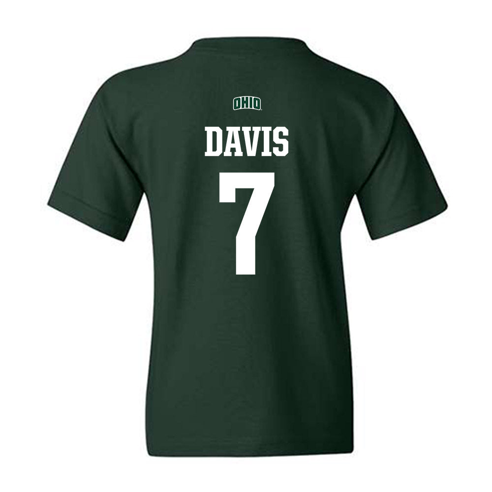 Ohio - NCAA Football : Levi Davis - Sports Shersey Youth T-Shirt-1