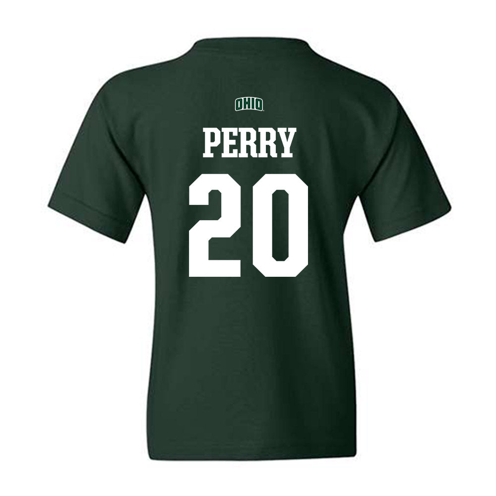 Ohio - NCAA Football : Rashad Perry - Sports Shersey Youth T-Shirt-1